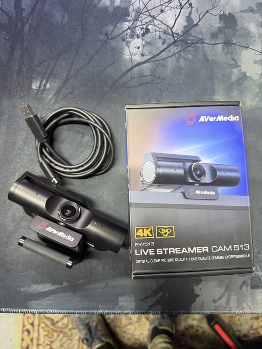Вебкамера 4к Avermedia Live Streamer Cam 513