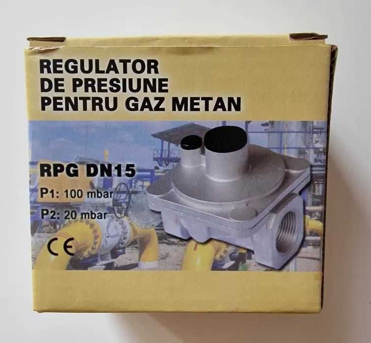 Regulator de Presiune pentru Gaz Metan RPG DN15 (1/2")