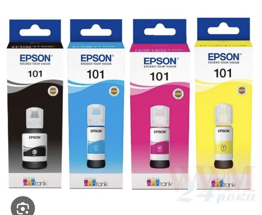 Чернила epson ,canon оригиналы тендер