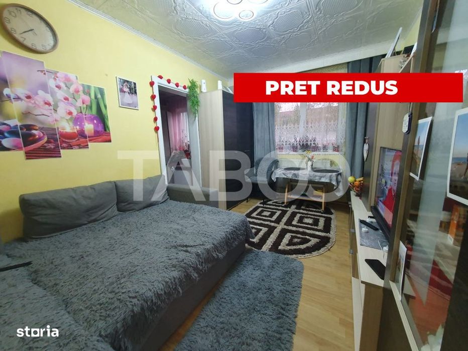 Apartament de vanzare cu 2 camere semidecomandat 40 mp utili