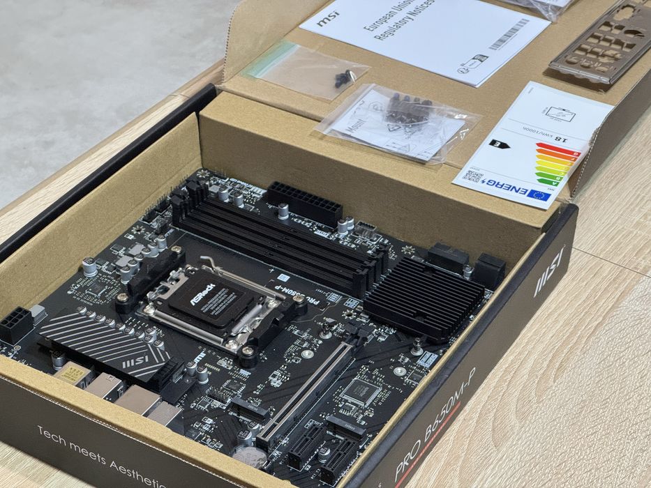 Дънна платка MSI B650M-P AM5 *ГАРАНЦИЯ*