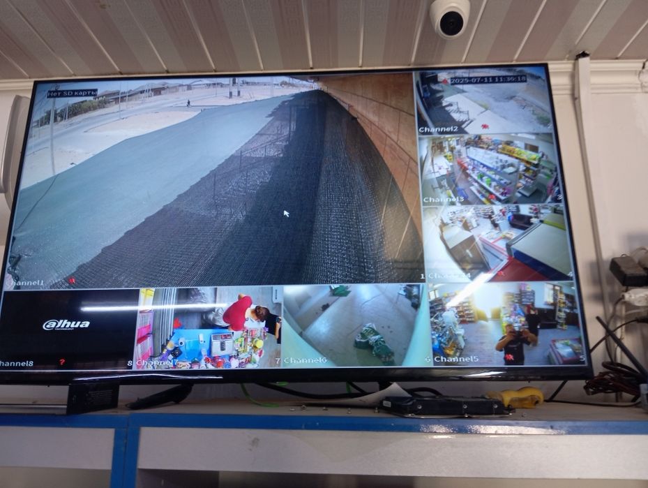 Установка ремонт камер и домофонии