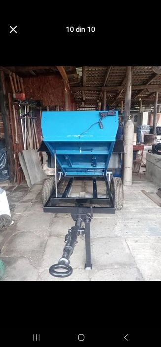 Remorca 1.7x1 metru basculabila