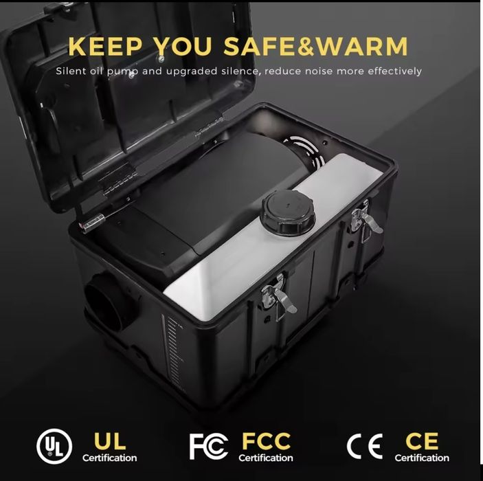 НОВО! Преносима дизелова суха печка