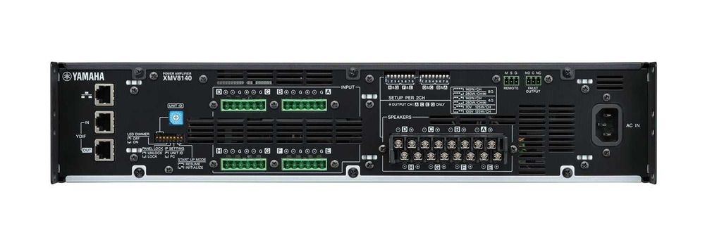 Yamaha XMV8140 – НОВ професионален 8-канален усилвател