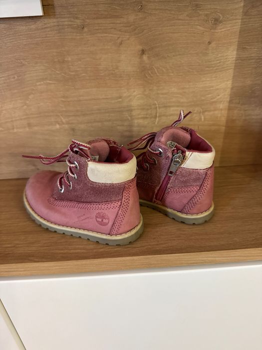 Ghete Timberland copii roz, mărimea 23