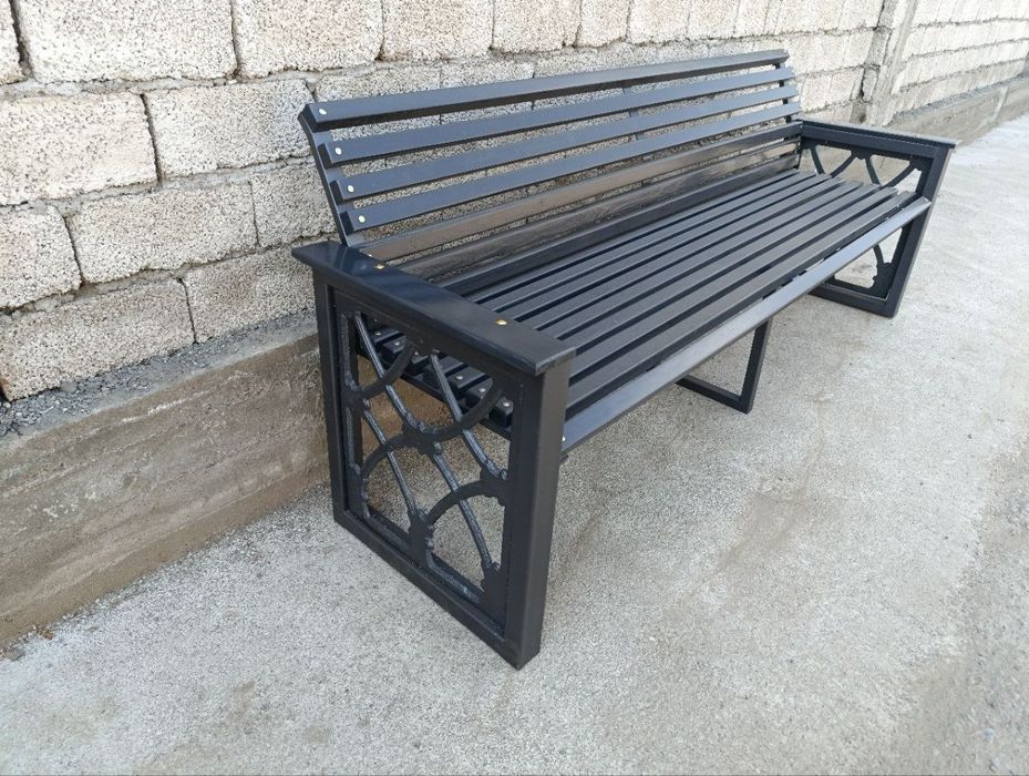 Скамейка чугунная