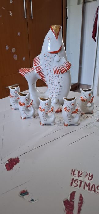 Pești ceramică.                .