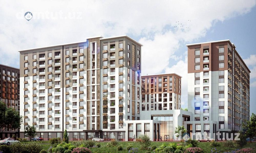 Квартира 2х комнат NRG Jomiy вид в город кадастр есть! Срочно Продажа