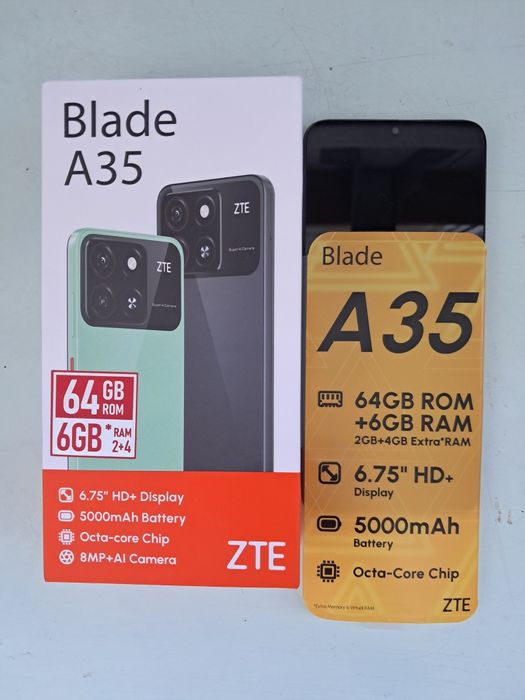 Telefon mobil nou ZTE Blade A35