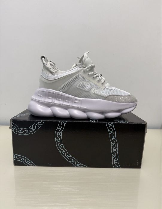 Versace Chain Reaction White