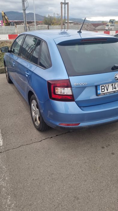 AVARIAT  SKODA RAPID 2018/ 1.0 Benzină/ Euro 6/ 110cp/ 95.000 km reali