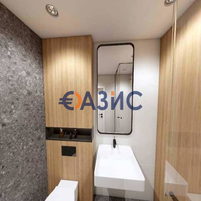 Продава се Двустаен апартамент в к.к. Слънчев бряг - 49 кв.м за 1197 €/кв.м - Снимка #7