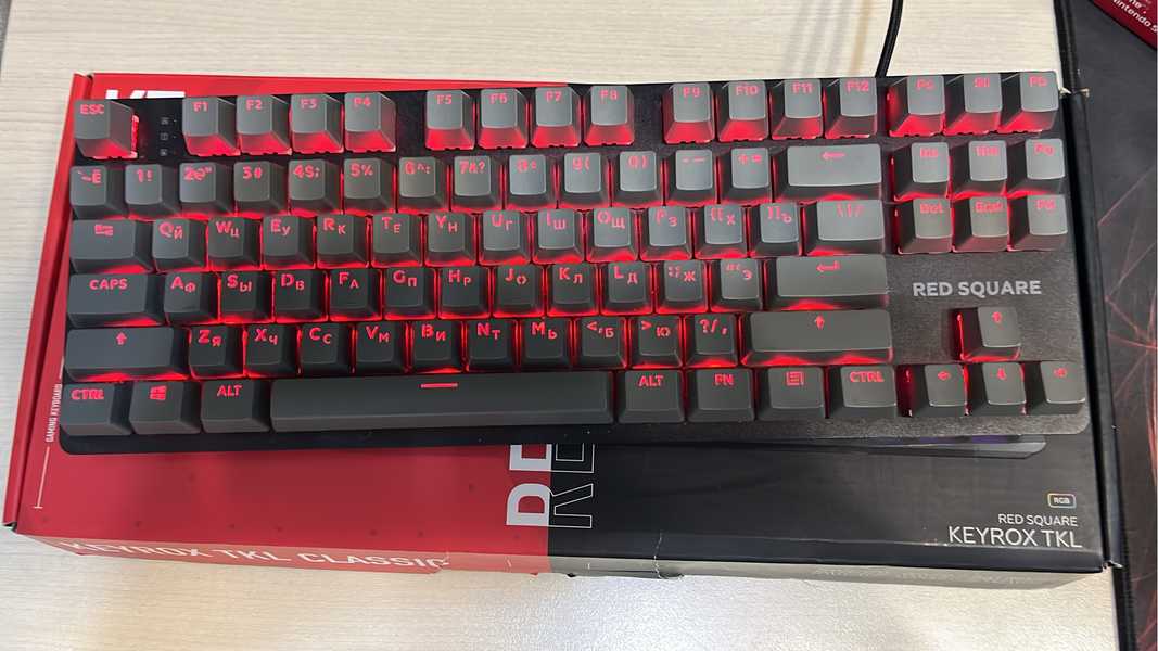 Red square keyrox kryo