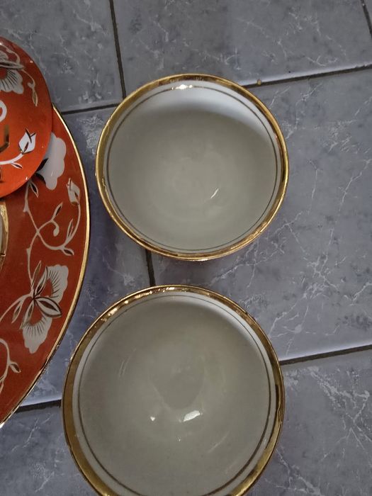 Сервиз чайный "Золотой олень"  высший сорт  ТФЗ