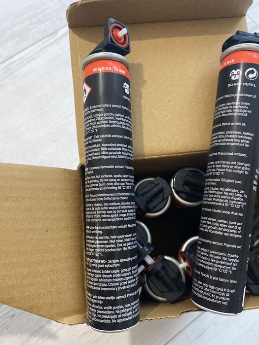 Butelie/doza/tub gaz pentru paslode im350 si hilti gx90