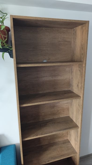 Bibliotecă HORSENS, 5 rafturi, stejar sălbatic, Jysk