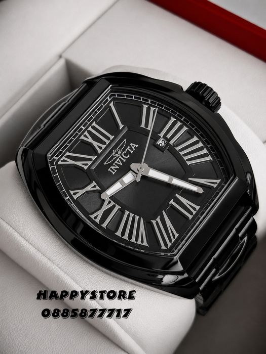 INVICTA Shadow Black 48 mm, Инвикта нов мъжки часовник