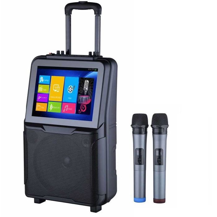 SA-8908D многофункционална WiFi Android караоке тонколона 10 инча WIFI Bluetooth