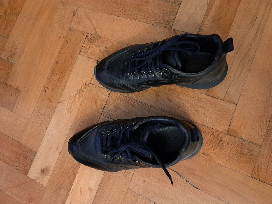 Pantofi casual bartati sneakers Bigotti din piele naturala, Italy