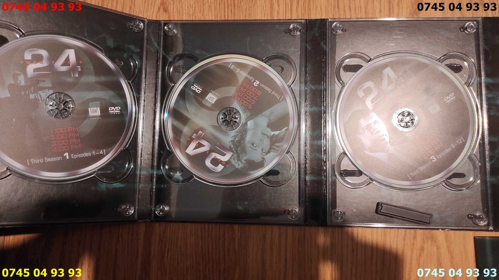 colectie dvd serialul 24 7 DVD 7 sezonul 3 ca noi