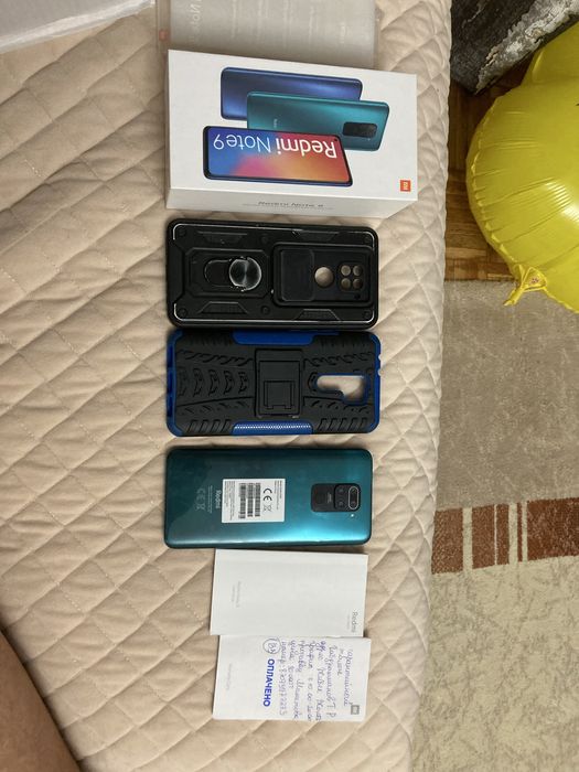 Redmi note 9 forest green 128GB