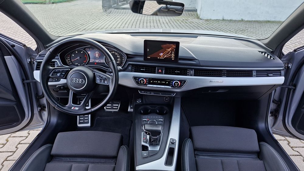 Audi A4-b9 2017 quattro-3 S-line - piele-automat 2.0 tdi -190 cp led -bi xenon