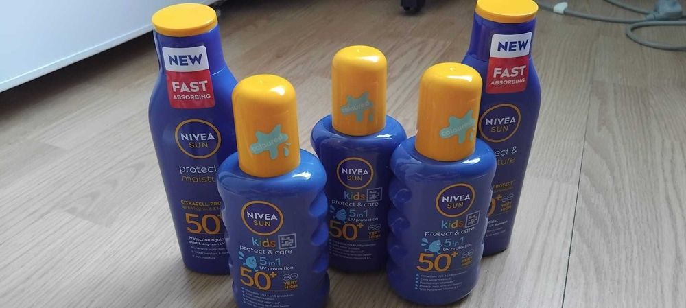 Lotiuni plaja Nivea ,Solutie Autan,originale