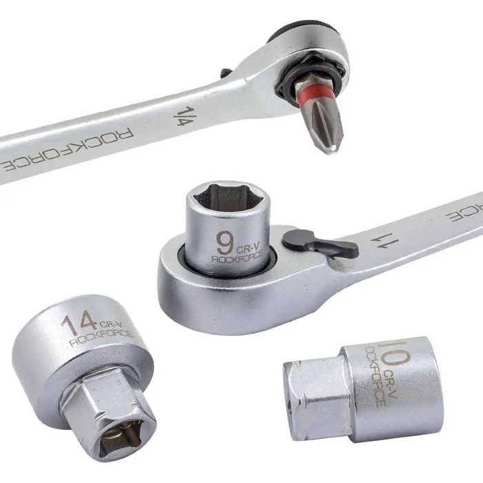 Мини Гедоре Комплект 31 Части 1/4'' ROCKFORCE