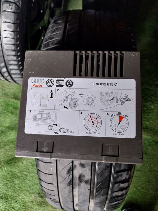 Set jante + cauciucuri vară + compresor Opel Astra K 2016