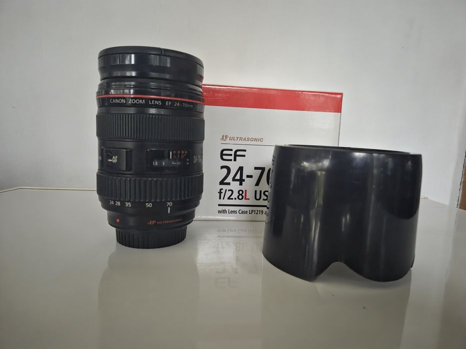 Obiective Canon L -24-70/2.8, 70-200/2.8 USM, 70-200/4 USM