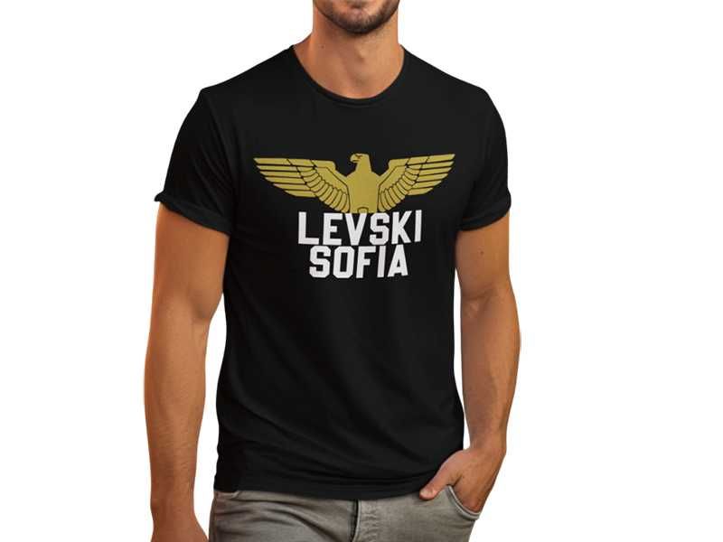 Тениски за феновете на футбола и Левски 7 модела, всички размери