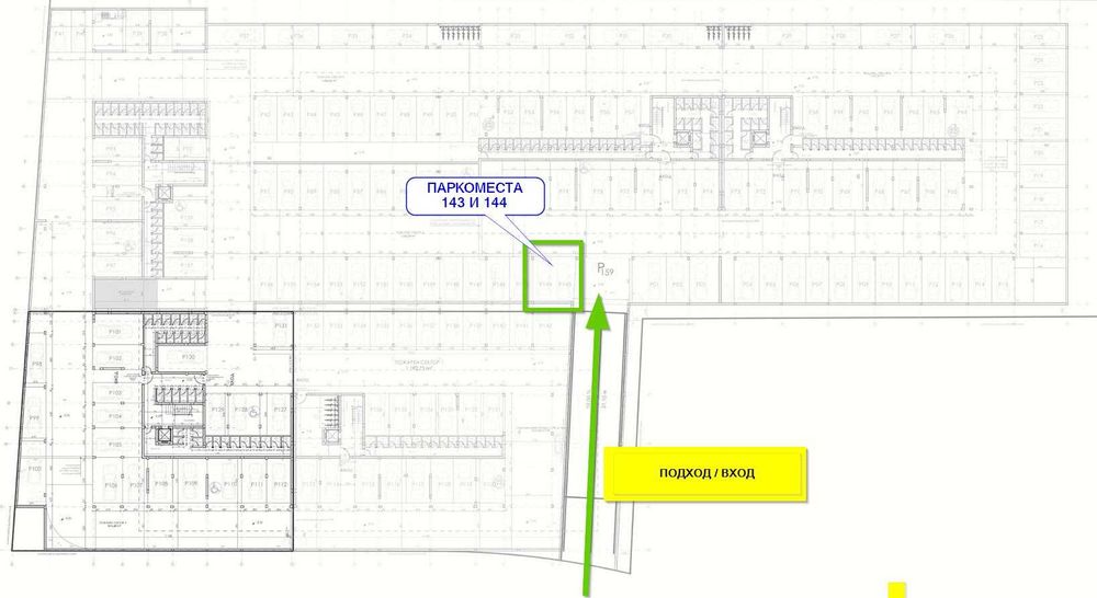 Подземни паркоместа продажба или за под наем Sunset Green Residence, Гребна База, Пловдив