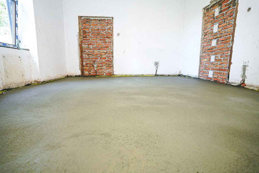 Turnare sapa mecanizata si finisare elicopterizata