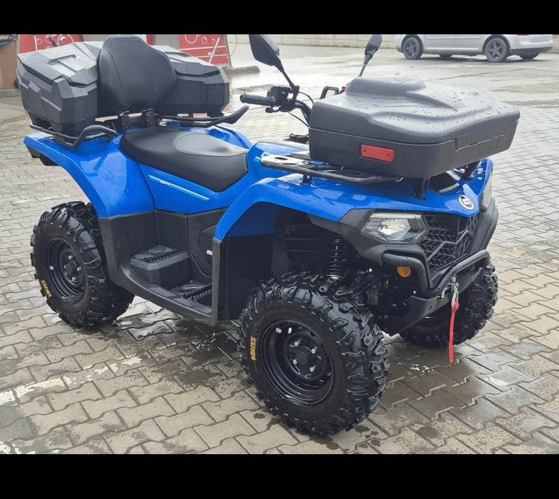 Atv CF moto Cforce 450L 2023 4x4 400 29 30 cp troliu carlig 2 persoane