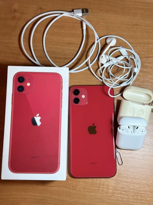 iPfone 11 128 gb red в идеальном состоянии