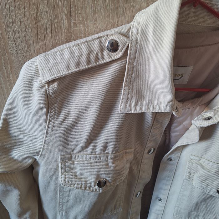 Джинсовая платье с поесом