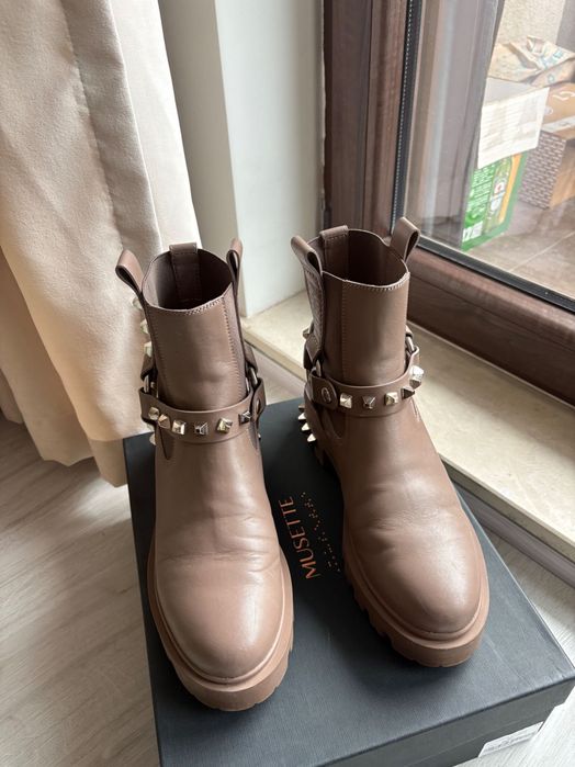 Дамски боти естествена кожа Musette