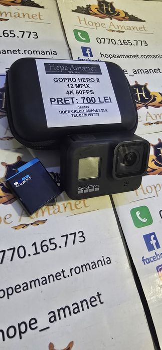 Hope Amanet P6 Go Pro Hero 8 Black