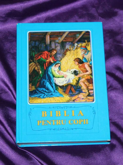 lot 2 carti Biblila pentru copii 542 pag Biblia mea cu ilustratii