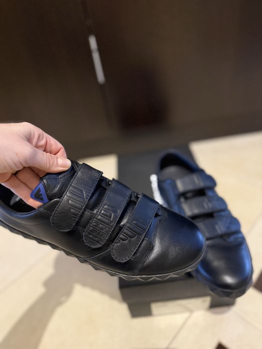 Мъжки обувки естествена кожа Emporio Armani