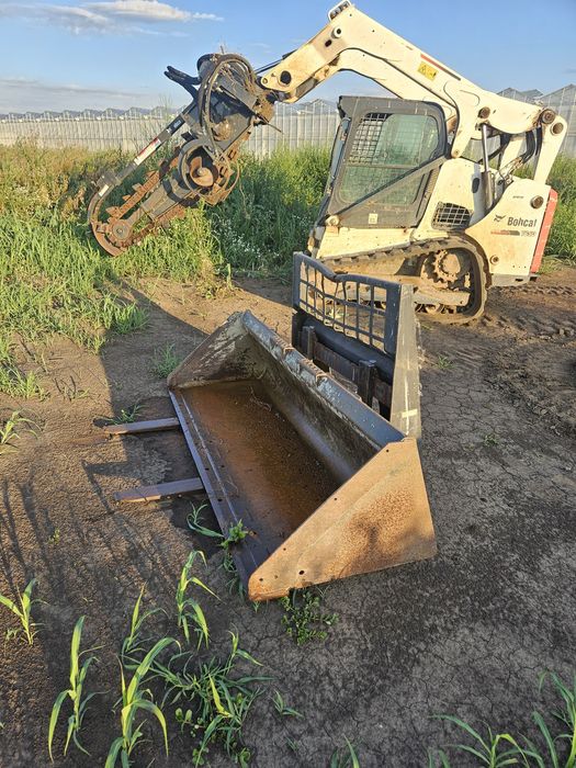 Bobcat T650 senile, an 2019, 56 kW, cabina cu AC, skid steer loader 650 550
