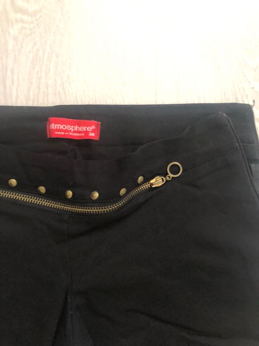 Colanți/pantaloni Atmosphere negri mărimea 36