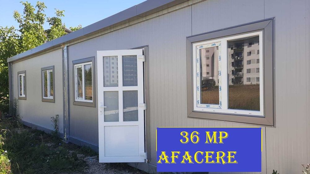 Casa de 86 mp+36 mp containere  + 1134 mp teren Tractoru -INCHIRIERE!