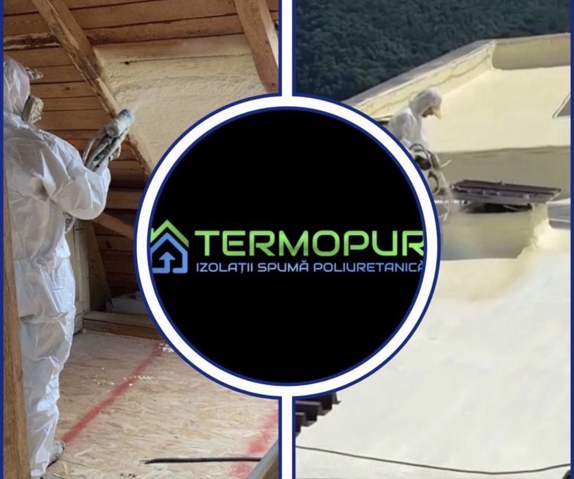 Izolatie cu spuma poliuretanica
