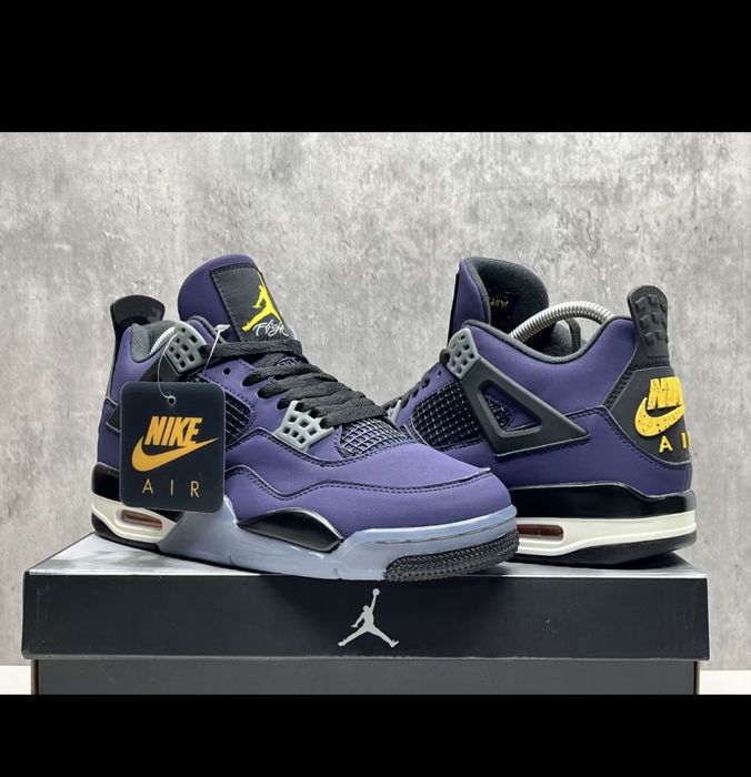 Jordan 4 Lakers