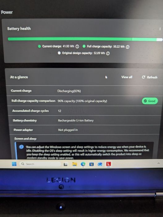 Laptop gaming lenovo legion Y740, i7 9750H, RTX 2080 Max-Q