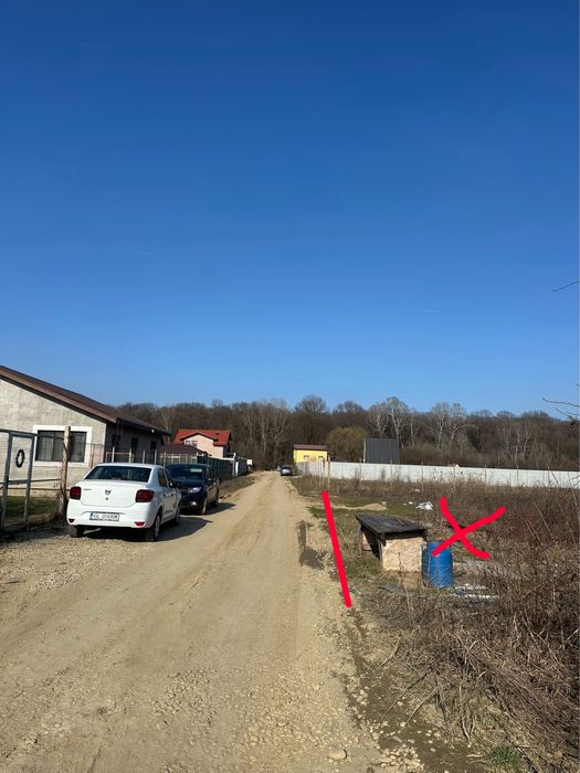 Teren in Teghes 1000 mp