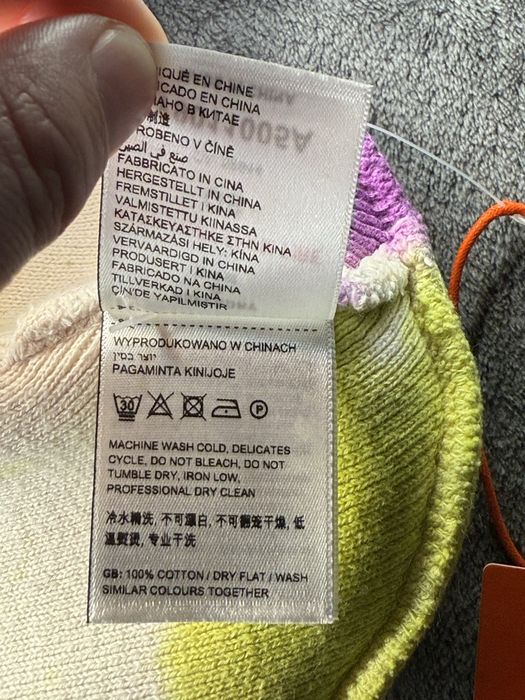 Superdry Vintage dyed beanie caciula unisex galben/mov/bej noua