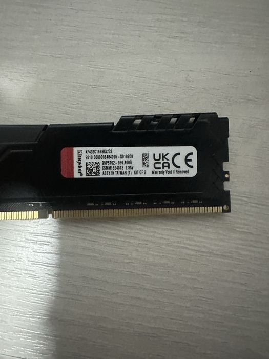Kingston Fury ddr4 оперативка